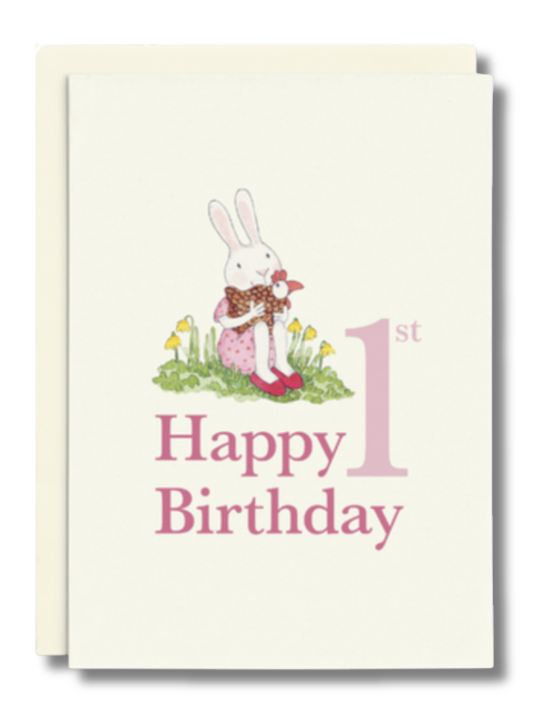 Ruby Red Shoes Card - Happy 1st Birthday