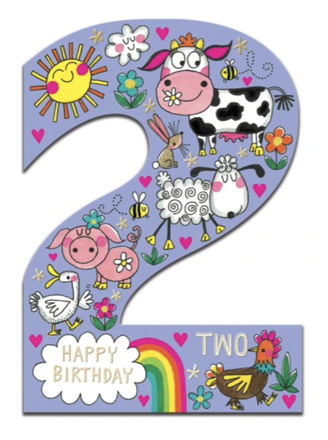 Cookie Cutters Card - 2nd Farm Animals