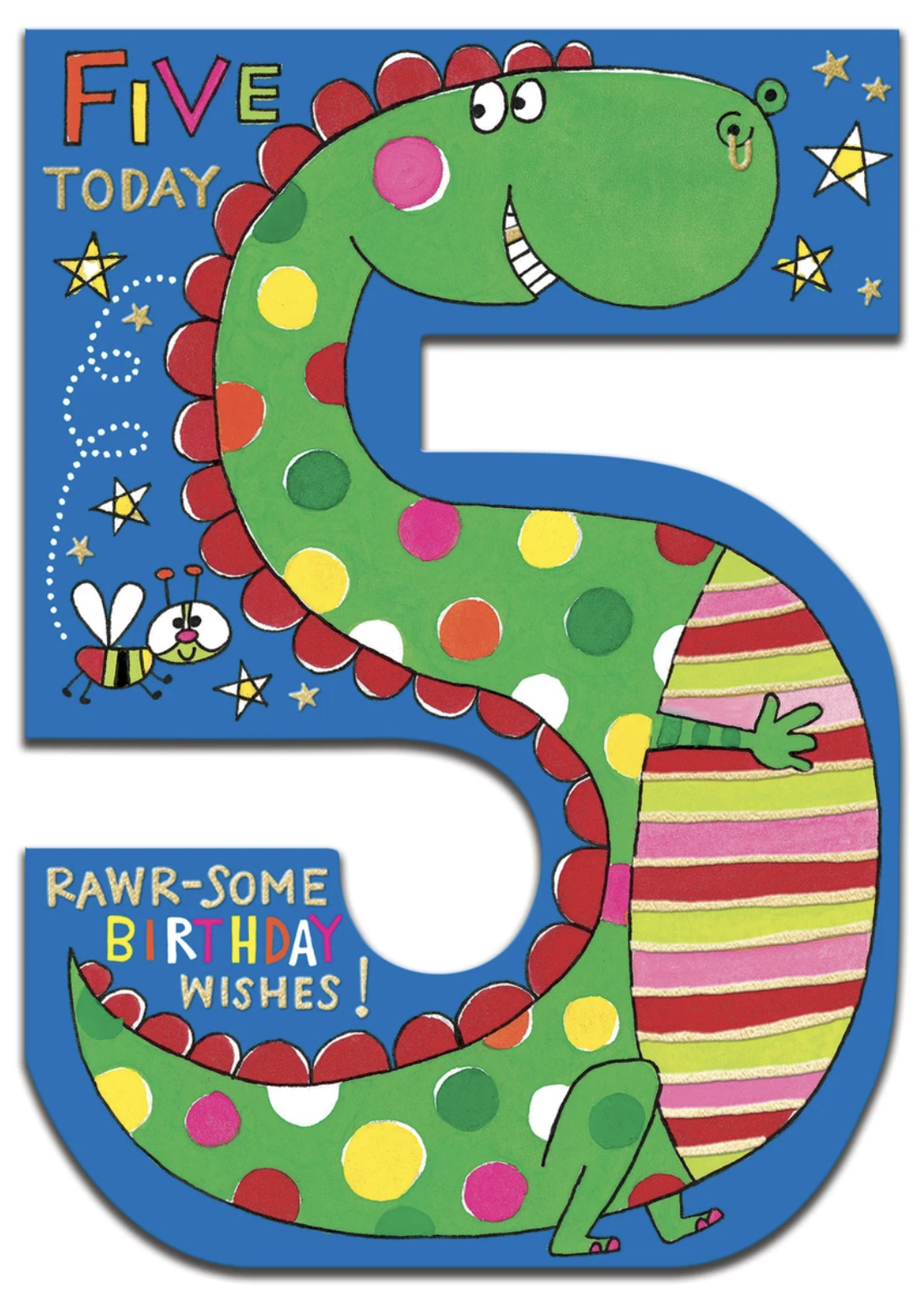 Cookie Cutters Card - 5th Dinosaur