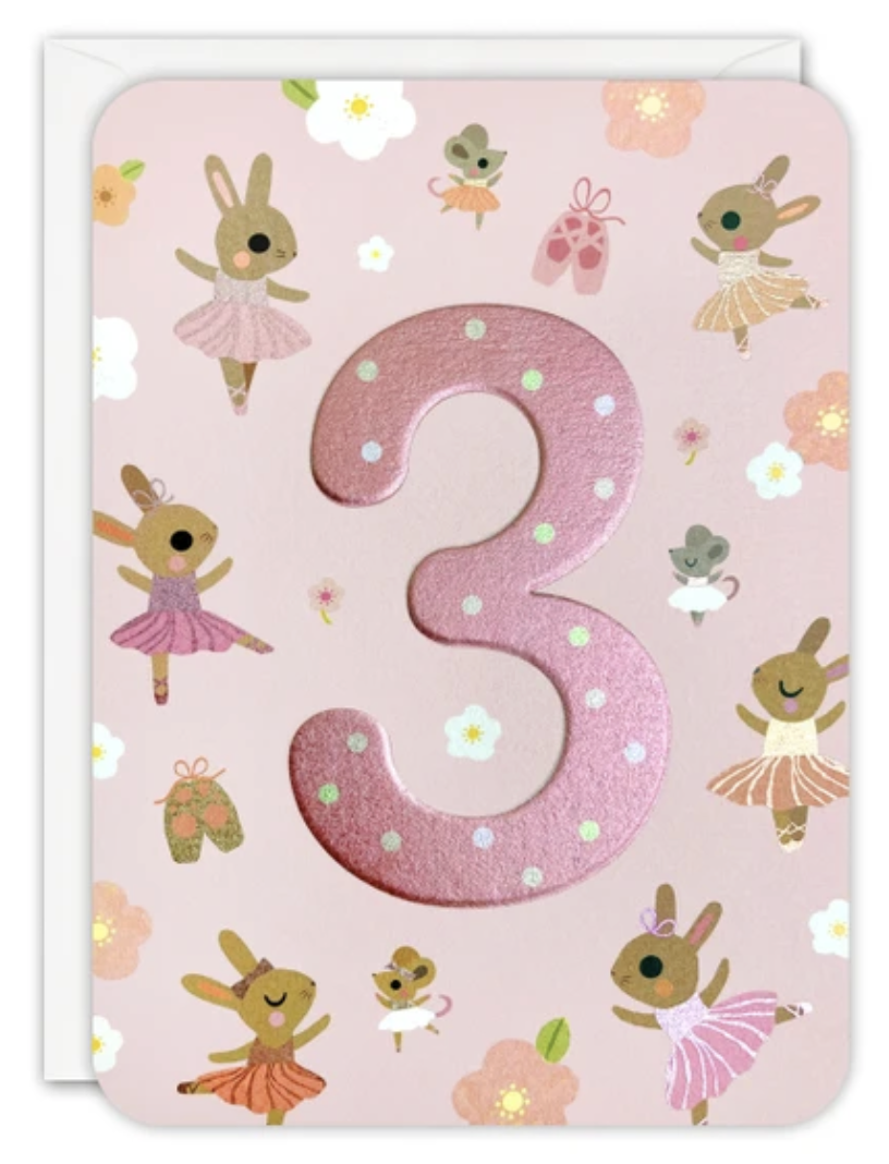 Sprout Card - 3rd Ballet Bunnies