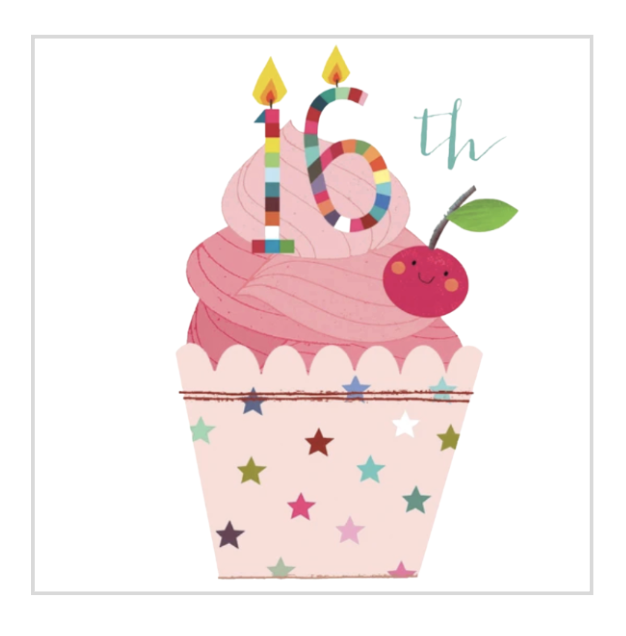 Kali Stileman - 16th Birthday Cupcake