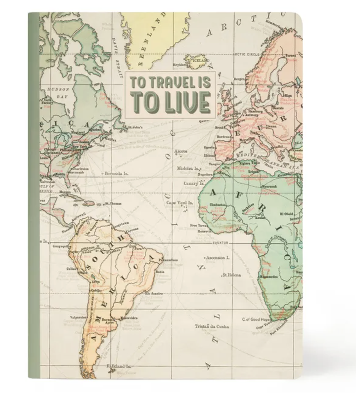 Legami Notebook Large Lined - Travel
