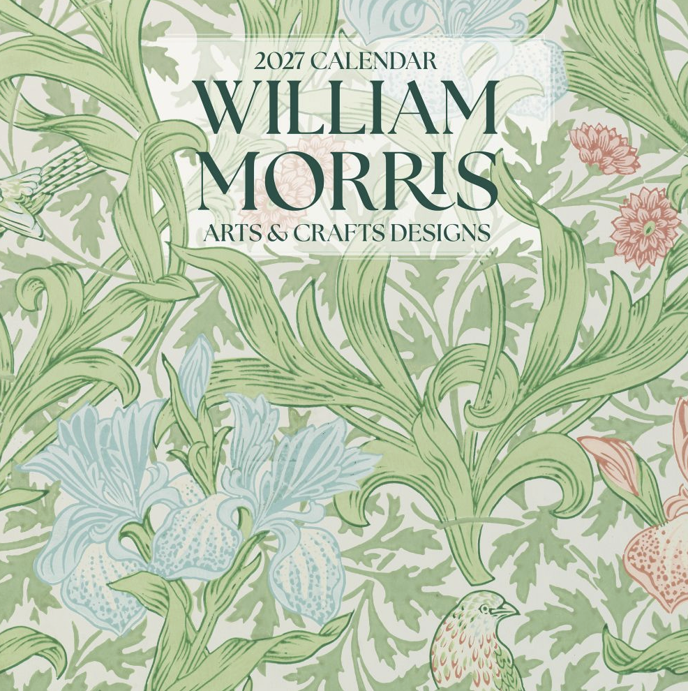 Pomegranate 2027 Calendar - William Morris
