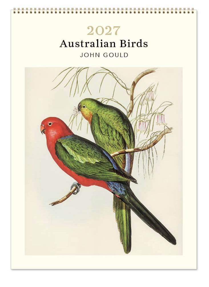 Vevoke Medium Calendar - Australian Birds - John Gould