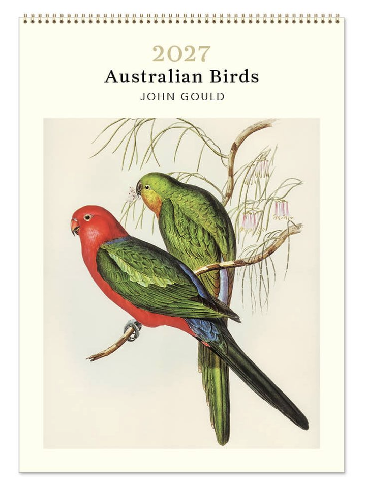 Vevoke Medium Calendar - Australian Birds - John Gould