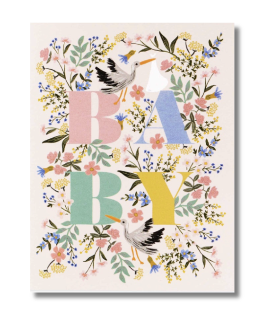 Rifle Paper Co. Card - Mayfair Baby