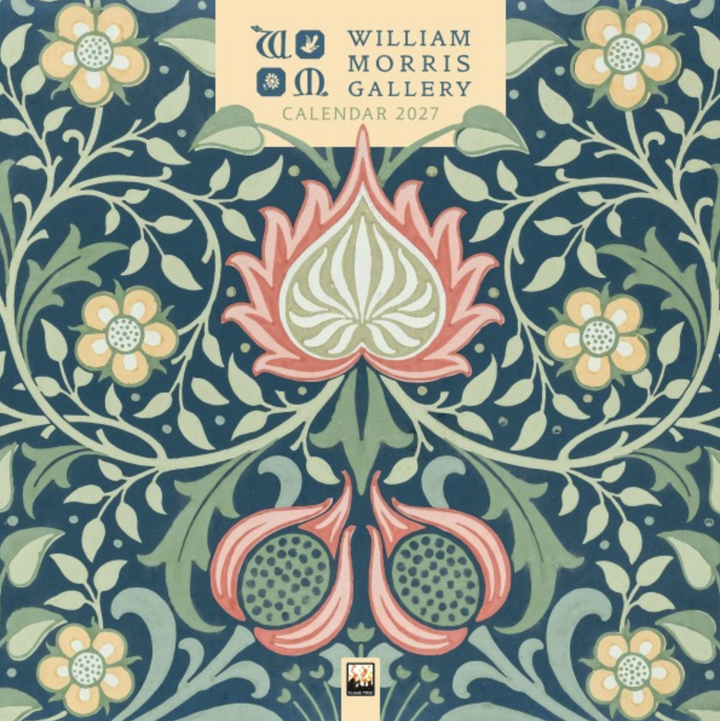 2027 Flame Tree Wall Calendar - William Morris Gallery