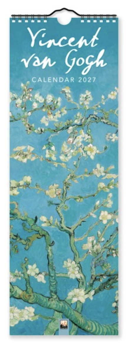 2027 Flame Tree Slim Calendar - Vincent Van Gogh