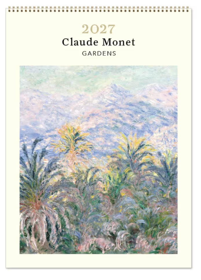 Vevoke Medium Calendar - Monet's Gardens