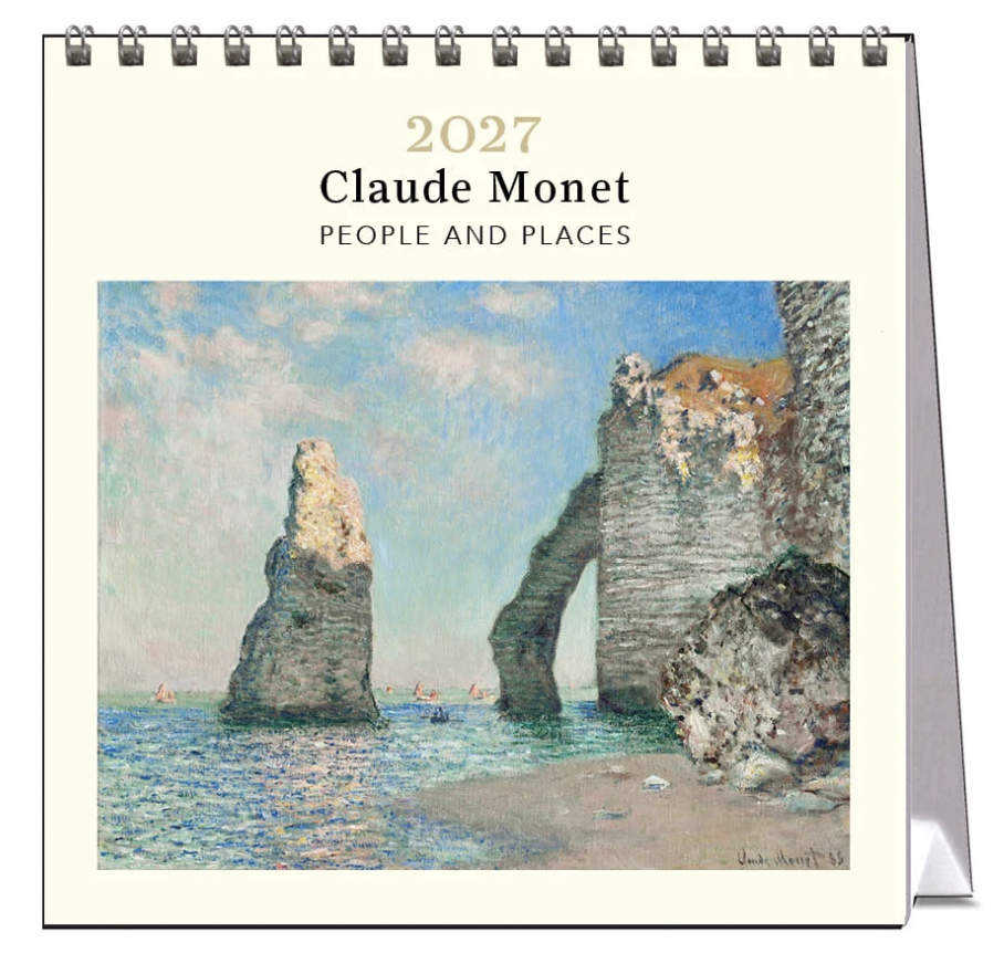 Vevoke Medium Calendar - Monet - People and Places