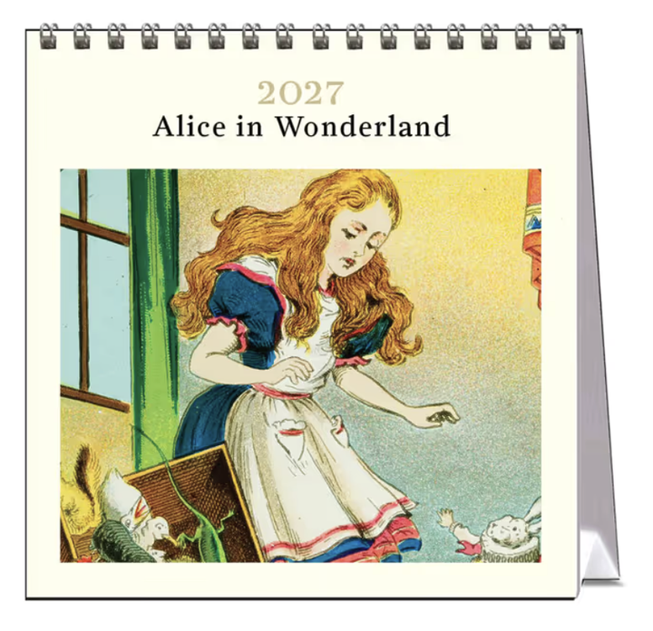 Vevoke Desk Calendar - Alice in Wonderland