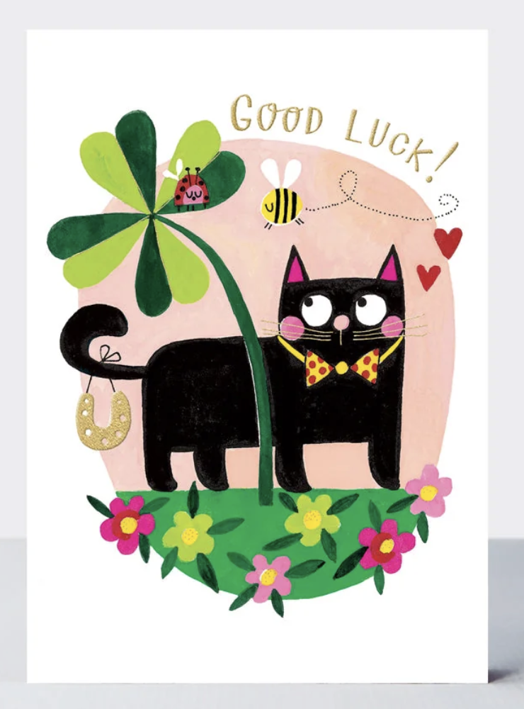 Rachel Ellen Finger Print Card - Good Luck!