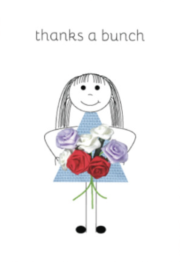 Candle Bark Creations Card - Thanks a Bunch