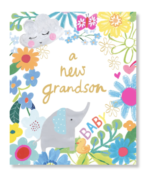 Hunky Dory Card - A New Grandson