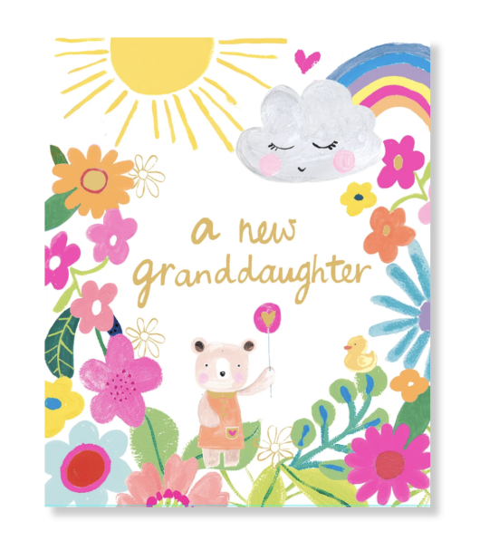 Hunky Dory Card - A New Granddaughter