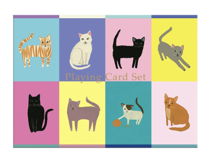 Roger La Borde - Playing Card Set - Cat Etticate