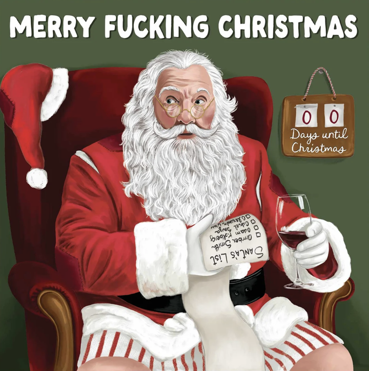 La La Land Christmas Card - Merry Fucking