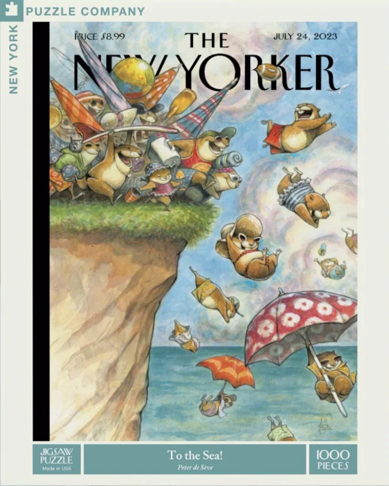 New Yorker 1000 Piece Puzzle - To The Sea
