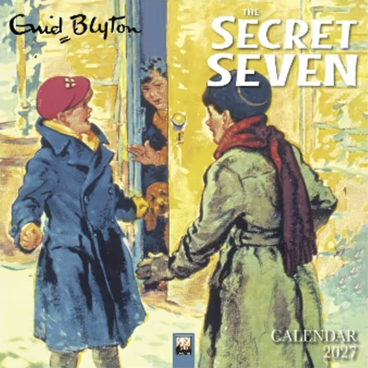 2027 Flame Tree Mini Calendar - Enid Blyton - The Secret Seven