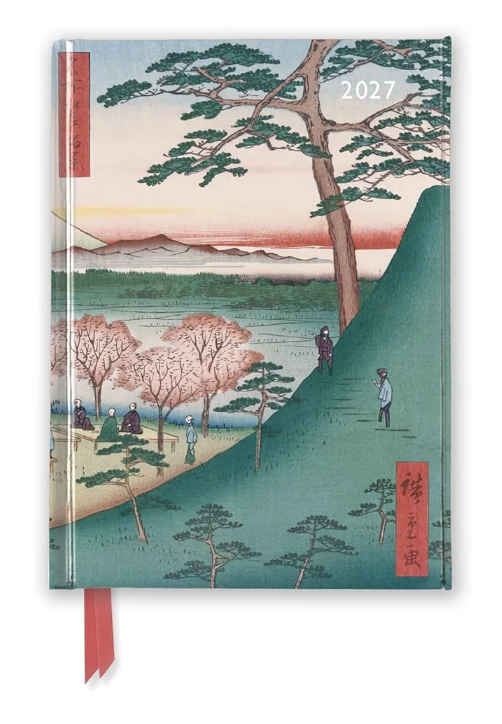 Flame Tree 2027 Diary - Utagawa Hiroshige Meguro