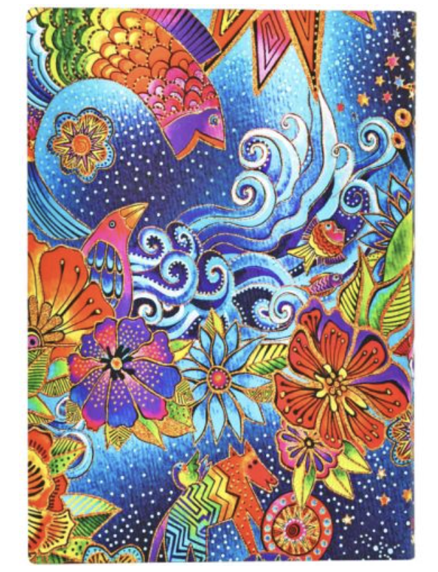 2027 Celestial Magic Midi Horizontal 12-Month Softcover Flexi Week Planner