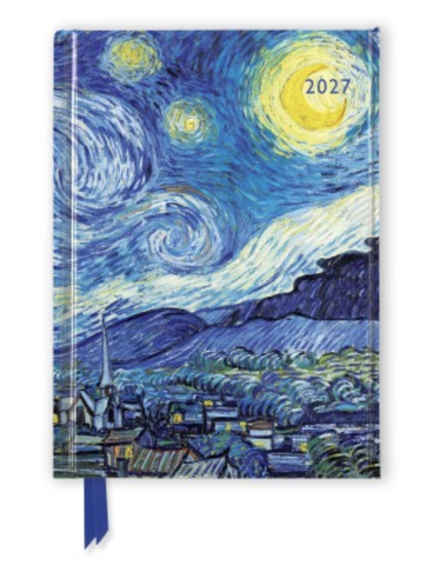 Flame Tree 2027 Pocket Diary - Vincent Van Gogh The Starry Night