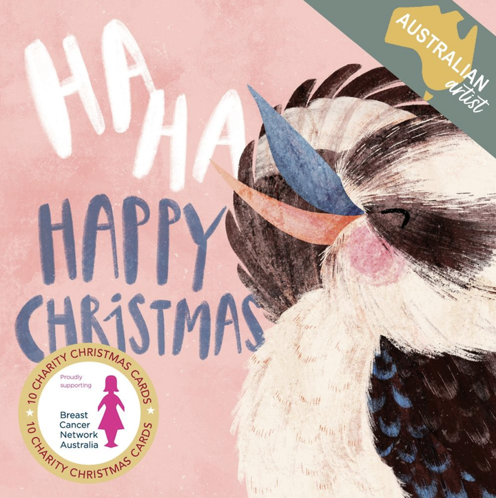Christmas Card Wallet - BCNA - Laughing Kookaburra