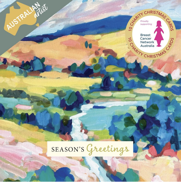 Christmas Card Wallet - BCNA - Australian Christmas Landscape