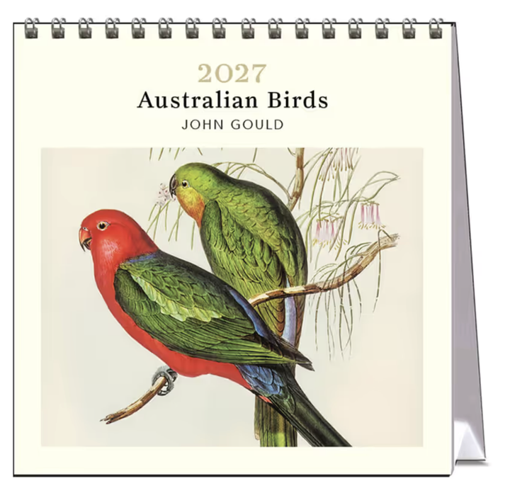 Vevoke Desk Calendar - Australian Birds - John Gould