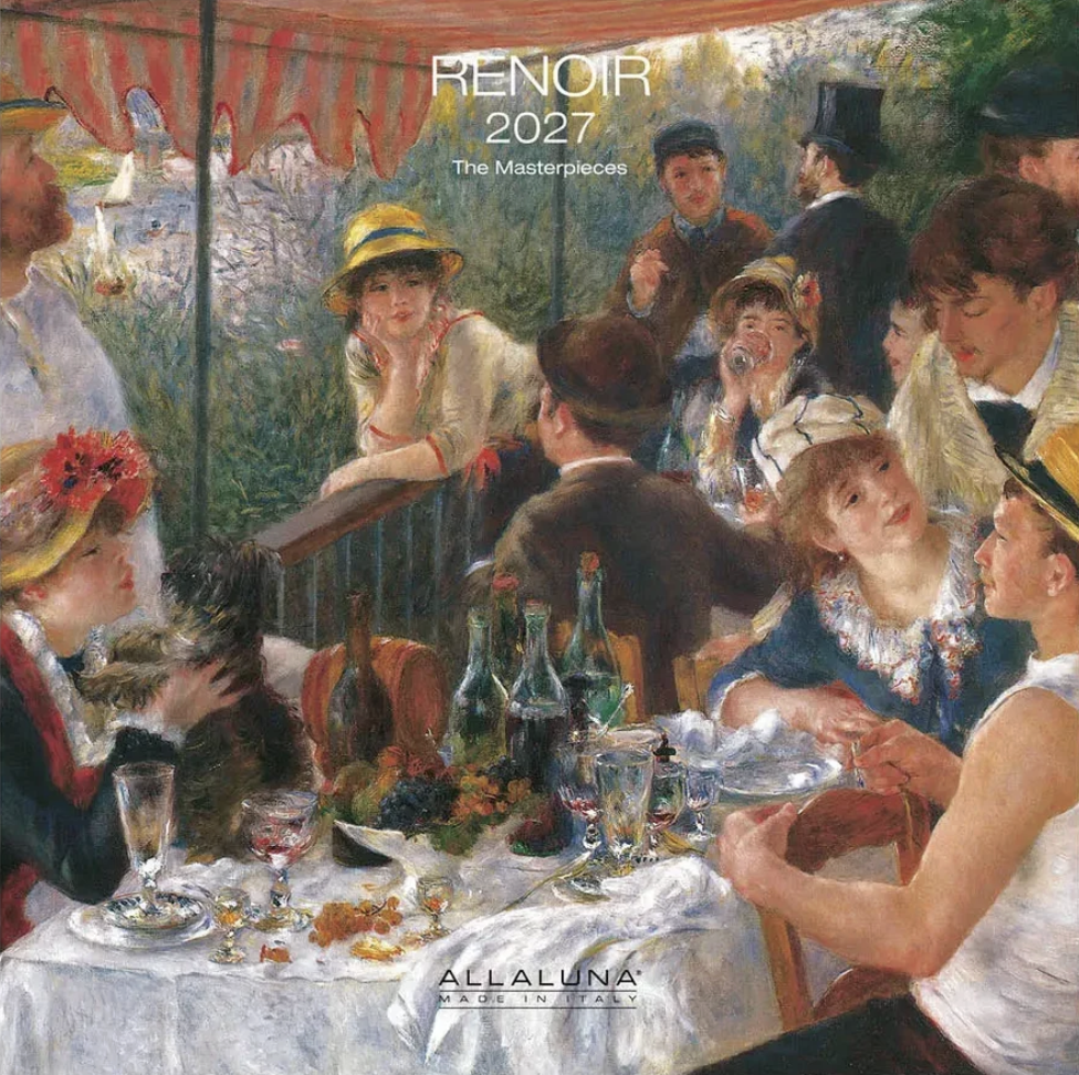Allaluna 2027 Calendar - Renoir