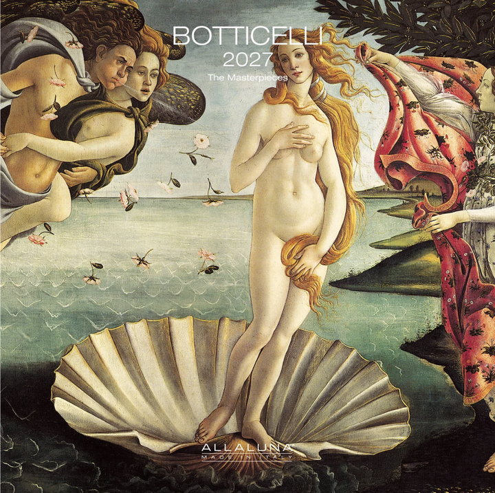 Allaluna 2027 Calendar - Botticelli