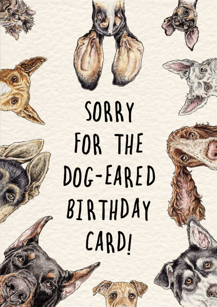 Bewilderbeest Card - Dog-Eared Birthday