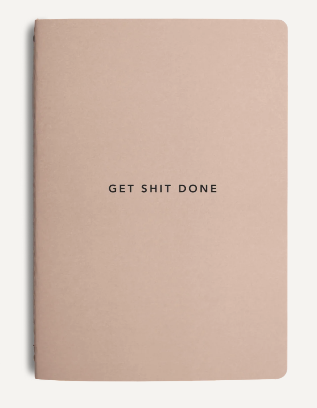 MiGoals A5 Get Shit Done l Notebook, Soft Cover - Just Peachy