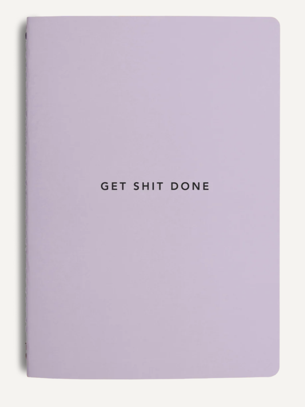 MiGoals A5 Get Shit Done l Notebook, Soft Cover - Lilac