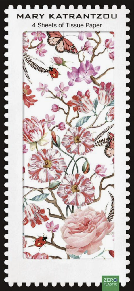 Mary Katrantzou Tissue Paper - Red Floral