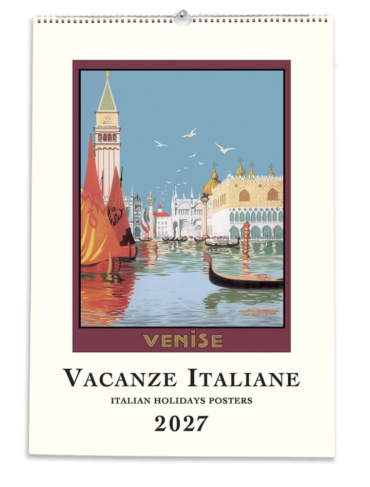 IFI 2027 Art Calendar - Large - Vacanze Italiane