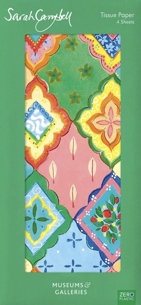 Sarah Campbell Tissue Paper 4 Pack - Moroccan Windows