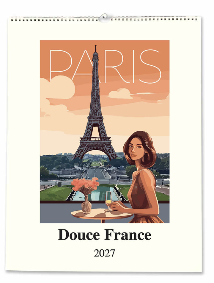 IFI 2027 Art Calendar - Medium - Douce France