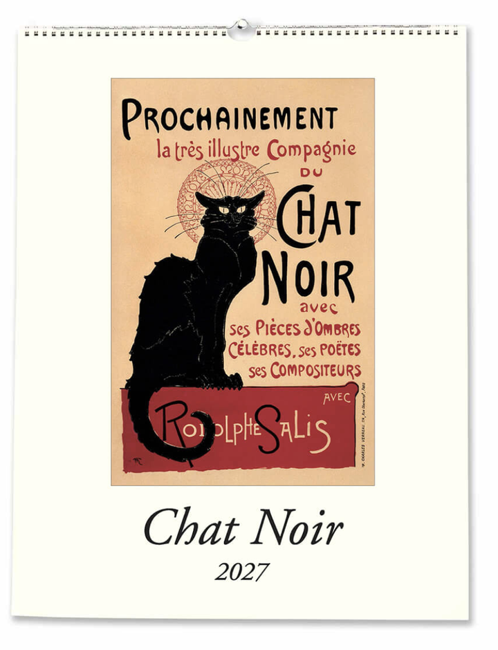 IFI 2027 Art Calendar - Medium - Chat Noir
