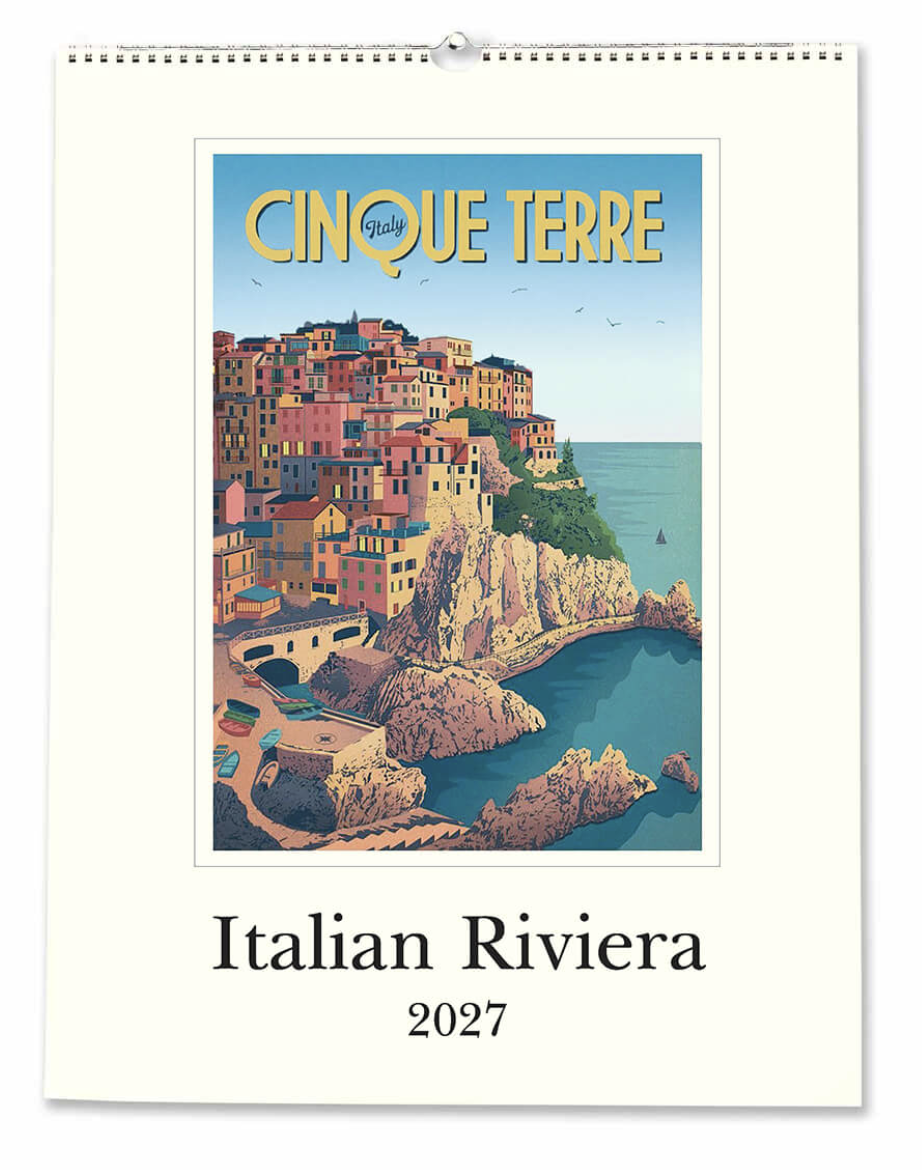 IFI 2027 Art Calendar - Medium - Italian Riviera