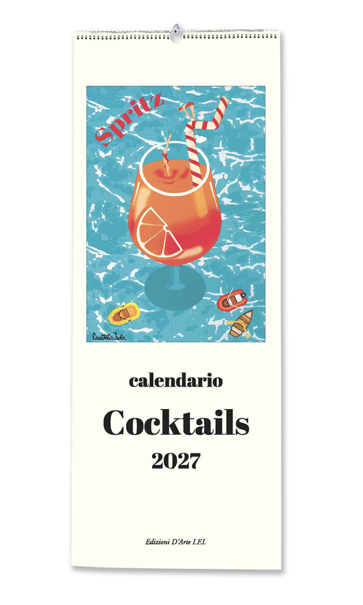 IFI 2027 Slim Calendar - Cocktails