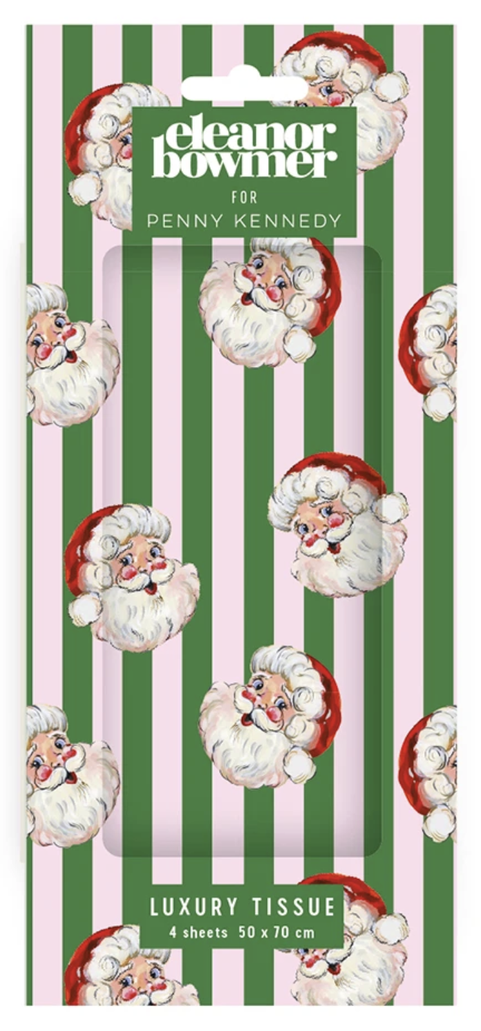 Tissue Paper (4 Sheets) - EB Jolly Santa