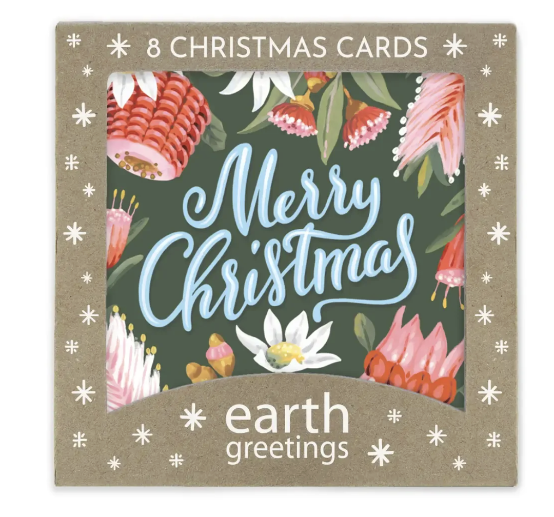 Earth Greetings - Boxed Christmas Cards - Christmas Garland