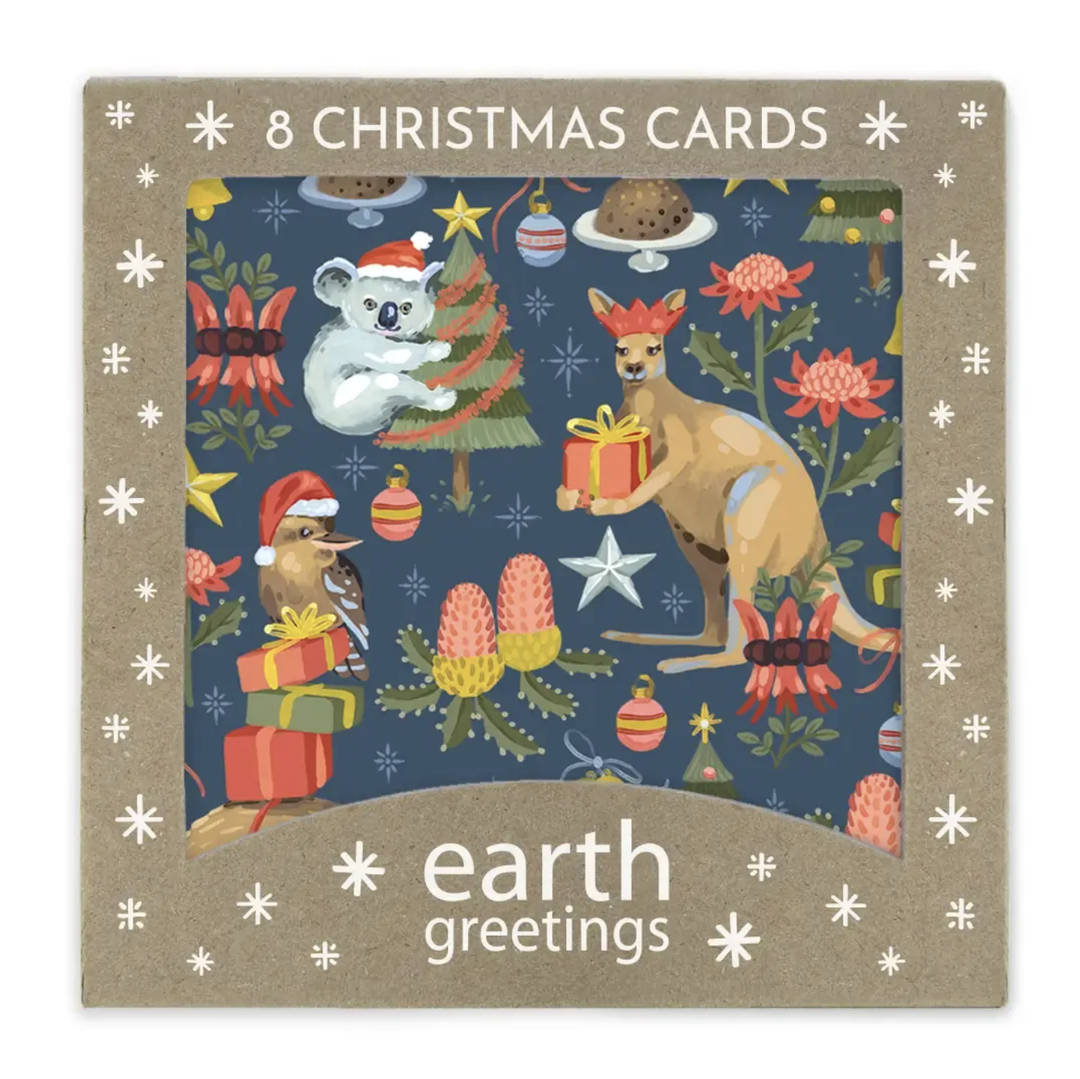 Earth Greetings - Boxed Christmas Cards - Christmas Creatures