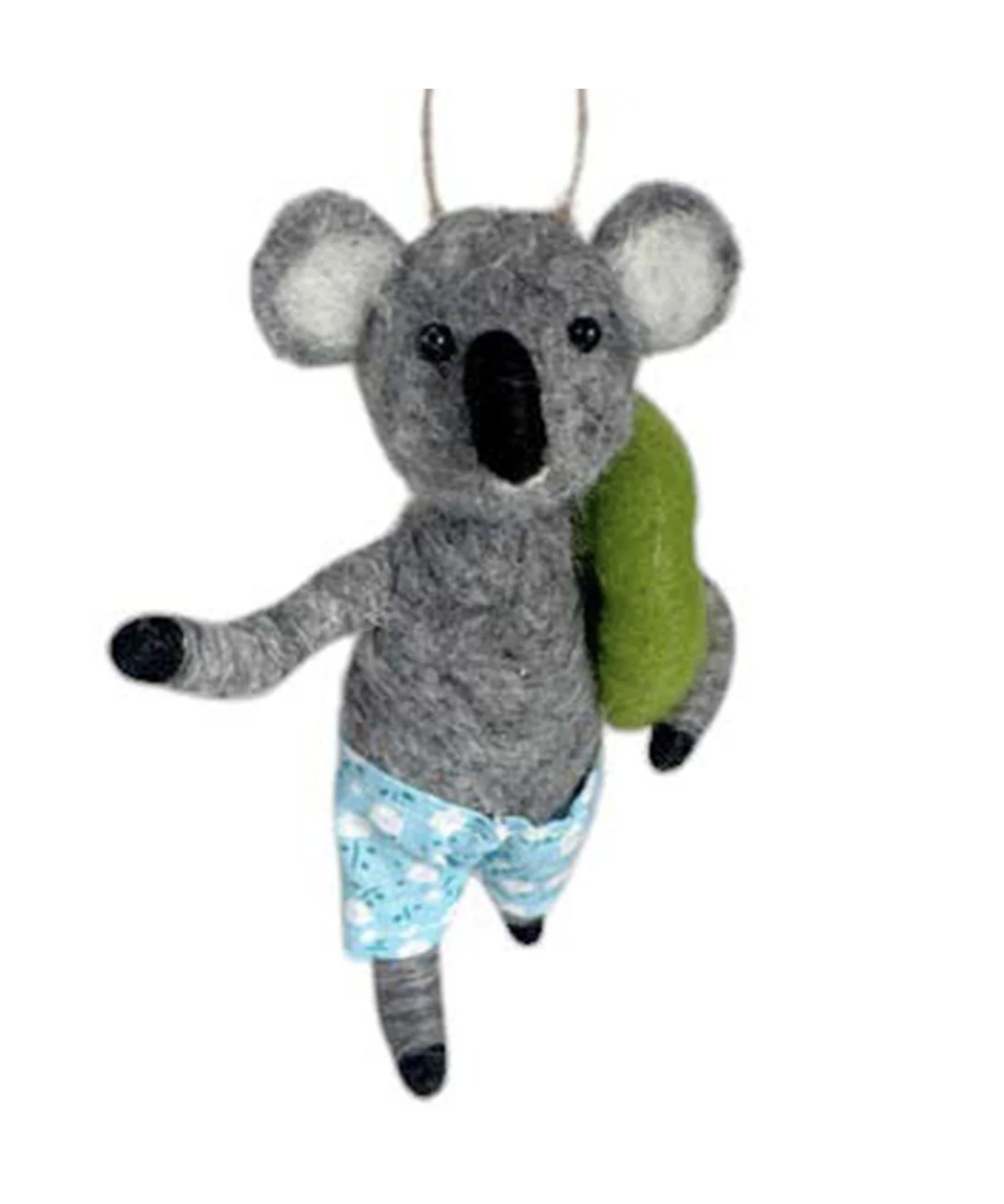 Felt Ornament - Koala Swimmer