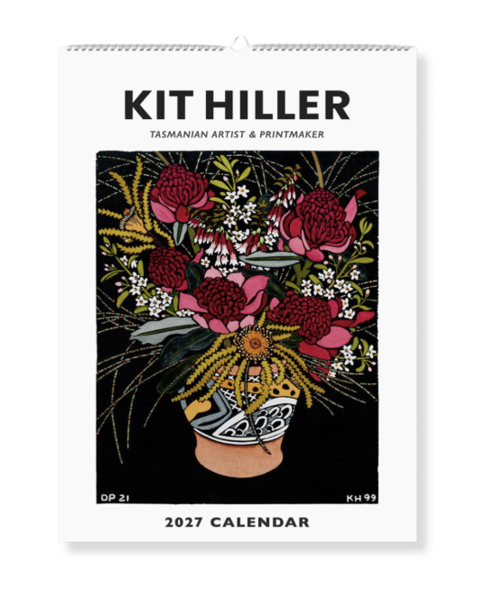 2027 Large Wall Calendar - Kit Hiller