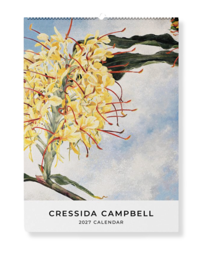 2027 Large Wall Calendar - Cressida Campbell