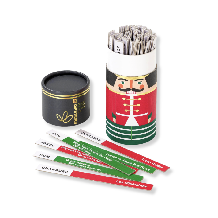Talking Tables - Christmas Botanical Nutcracker Dipsticks Game