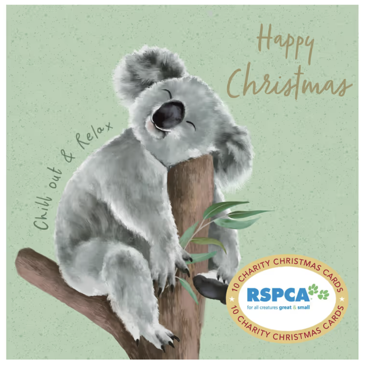 Christmas Card Wallet - RSPCA - Happy Koala
