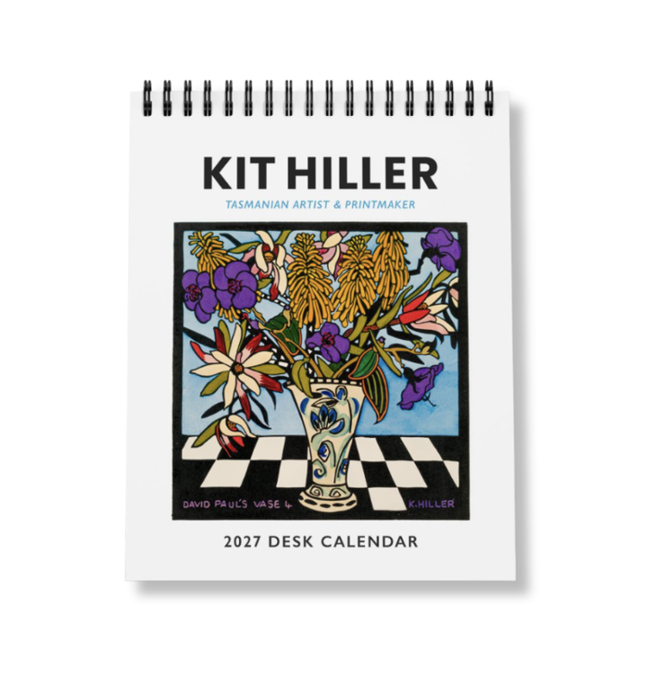 BIP 2027 Desk Calendar - Kit Hiller